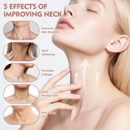 Neck LED Lift Mask - Anti-Wrinkle Skin Tightening - In Use | Alpha Medical Care