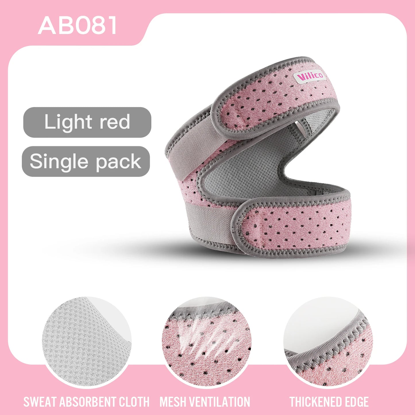 Double Patellar Knee Support Strap - Pain Relief Brace - View 21 | Alpha Medical Care