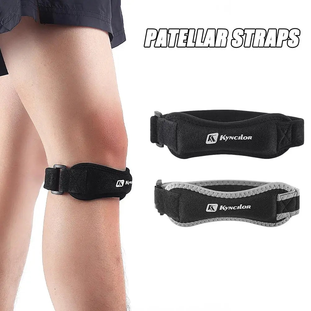 Adjustable Knee Patellar Tendon Strap - Sports Support - In Use | Alpha Medical Care