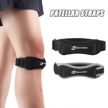 Adjustable Knee Patellar Tendon Strap - Sports Support - In Use | Alpha Medical Care
