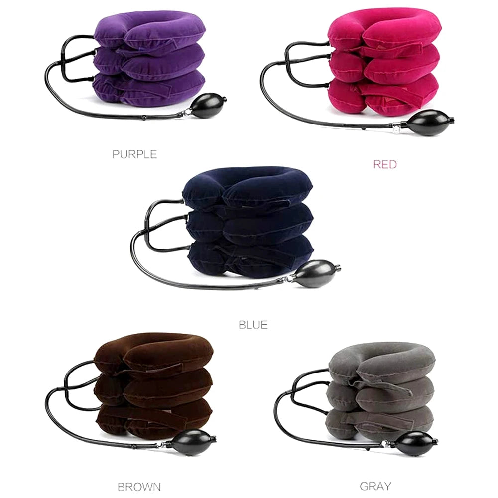 Cervical Neck Traction Device - Inflatable Home Relief - View 26 | Alpha Medical Care