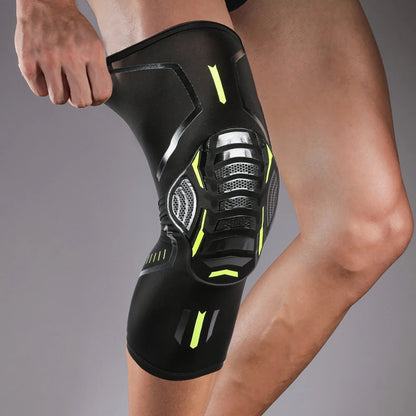 Basketball Knee Pad - Honeycomb Shock Protection - Side View | Alpha Medical Care