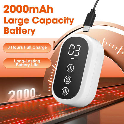 Electric Heating Leg Massager Wireless Rechargeable Air Compression Leg Calf Massage For Relief Relax Leg Muscles Health Care