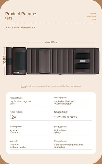 Air Massage Cushion | Electric Kneading Chair Pad - view 25