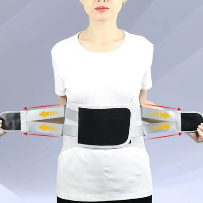 Lumbar Support Belt - Disc Herniation & Pain Relief Brace - View 8 | Alpha Medical Care