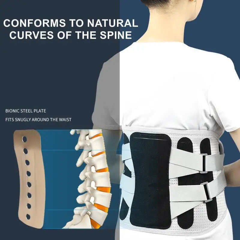 Lumbar Support Belt - Disc Herniation & Pain Relief Brace - View 15 | Alpha Medical Care