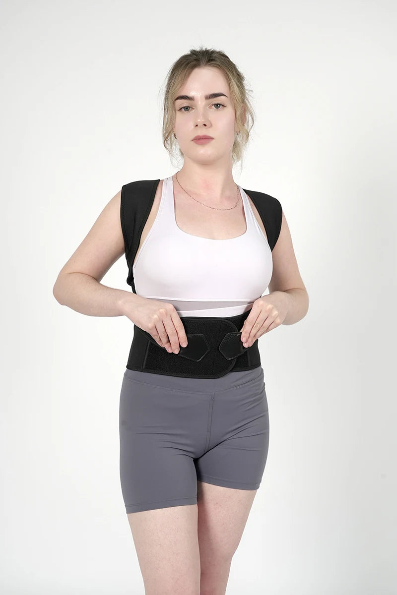 Posture Corrector - Adjustable Shoulder Support Brace - View 12 | Alpha Medical Care