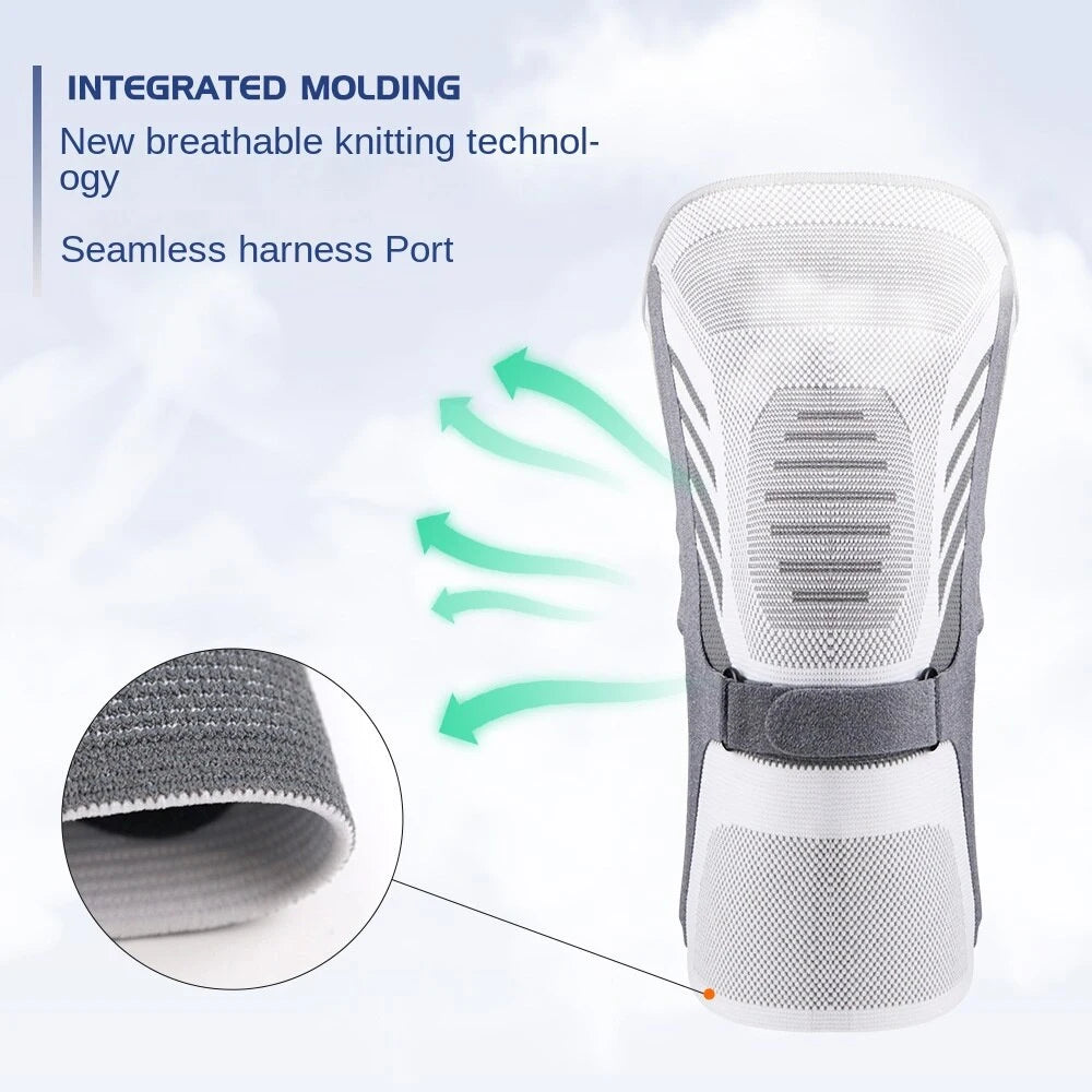 Sports Knee Pads - Pressurized Elastic Support Gym - Back View | Alpha Medical Care