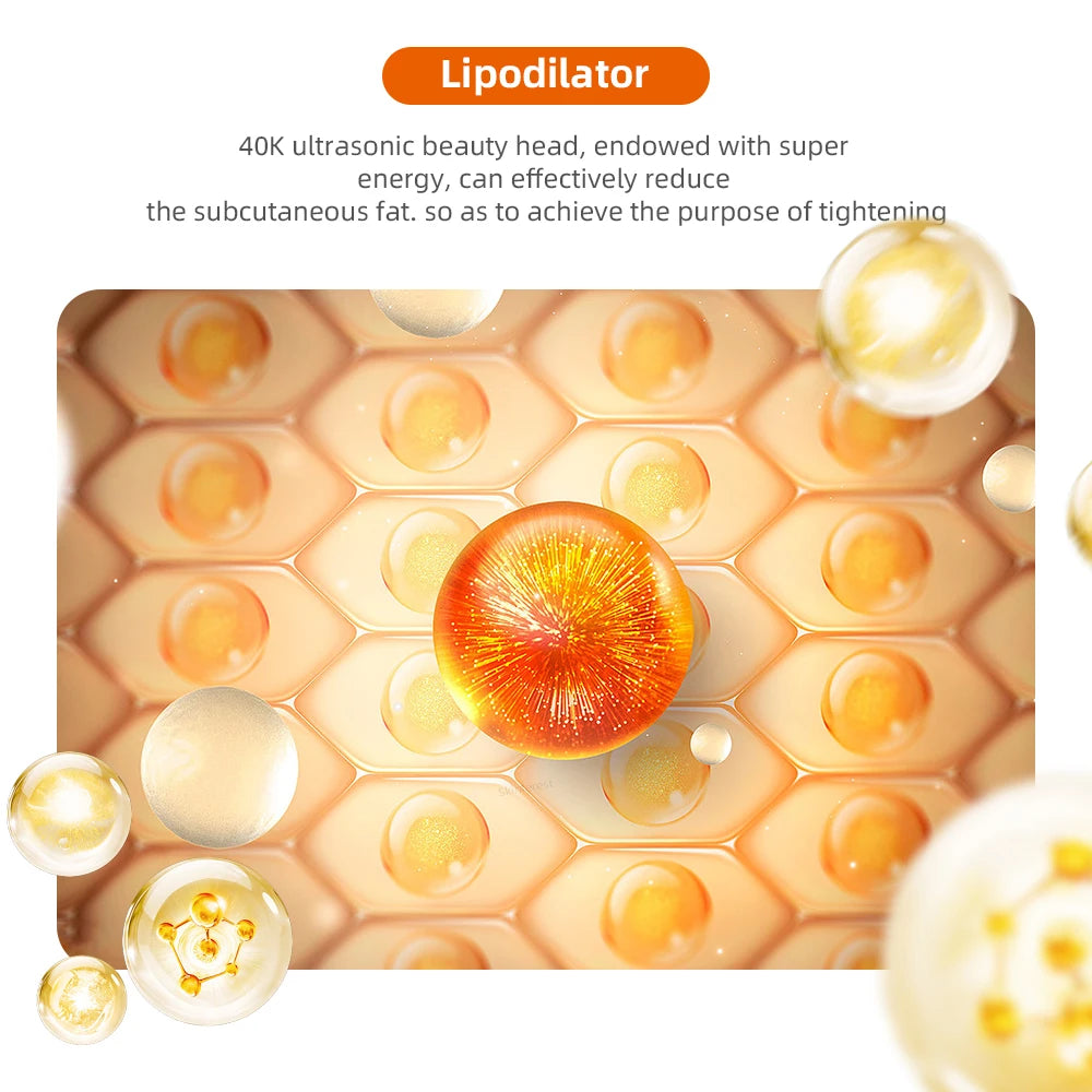 4-in-1 Cavitation Body Slimming Machine - 40K Ultrasound - View 13 | Alpha Medical Care