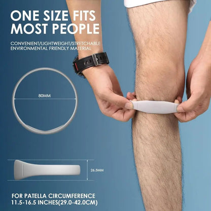 Silicone Patellar Tendon Strap - Knee Pain Relief - View 9 | Alpha Medical Care