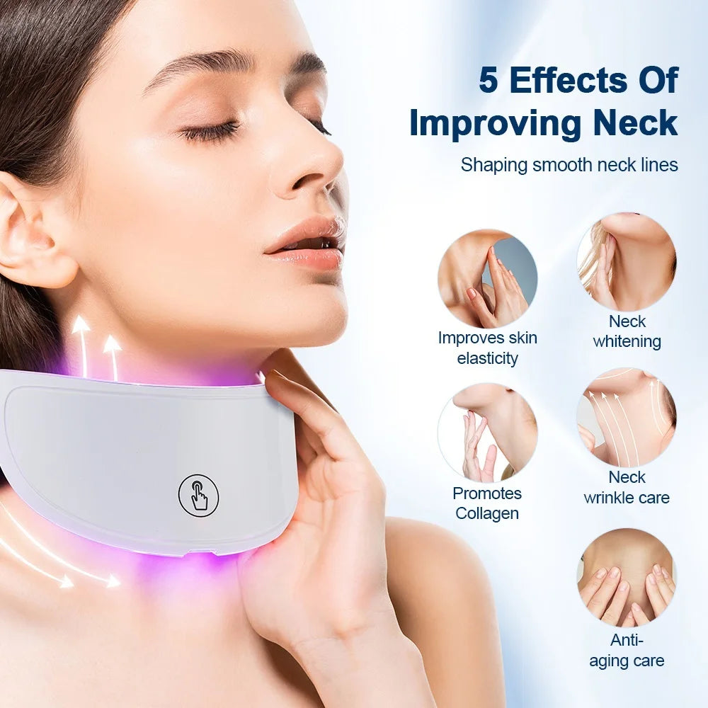 Neck LED Lift Mask - Anti-Wrinkle Skin Tightening - View 12 | Alpha Medical Care