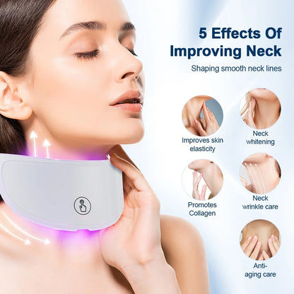 Neck LED Lift Mask - Anti-Wrinkle Skin Tightening - View 12 | Alpha Medical Care