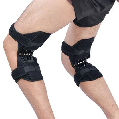 Dynamic Knee Support with Spring - Adjustable Joint Cushion - Side View | Alpha Medical Care