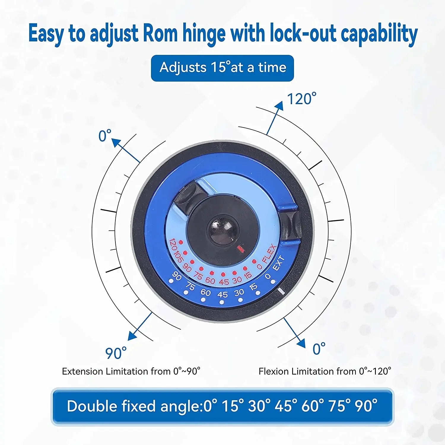 Hinged ROM Elbow Brace - Post-Op Adjustable Stabilizer - In Use | Alpha Medical Care