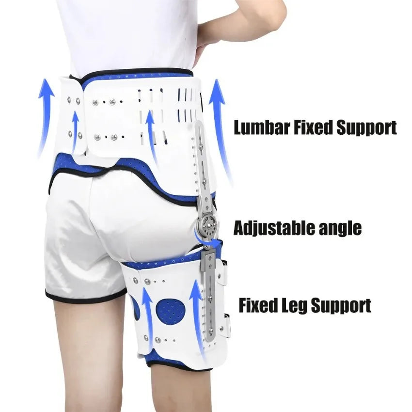 Hip Fixation Brace - Femoral Thigh Fracture Support - View 11 | Alpha Medical Care