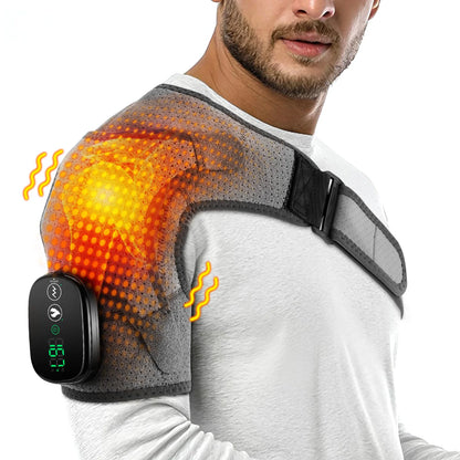 Vibration Shoulder Steamer - Heated Belt Massager - View 8 | Alpha Medical Care
