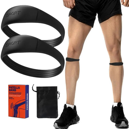 Silicone Patellar Tendon Strap - Knee Pain Relief - Close-Up | Alpha Medical Care