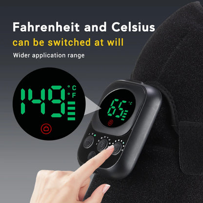 Vibration Shoulder Steamer - Heated Belt Massager - View 56 | Alpha Medical Care