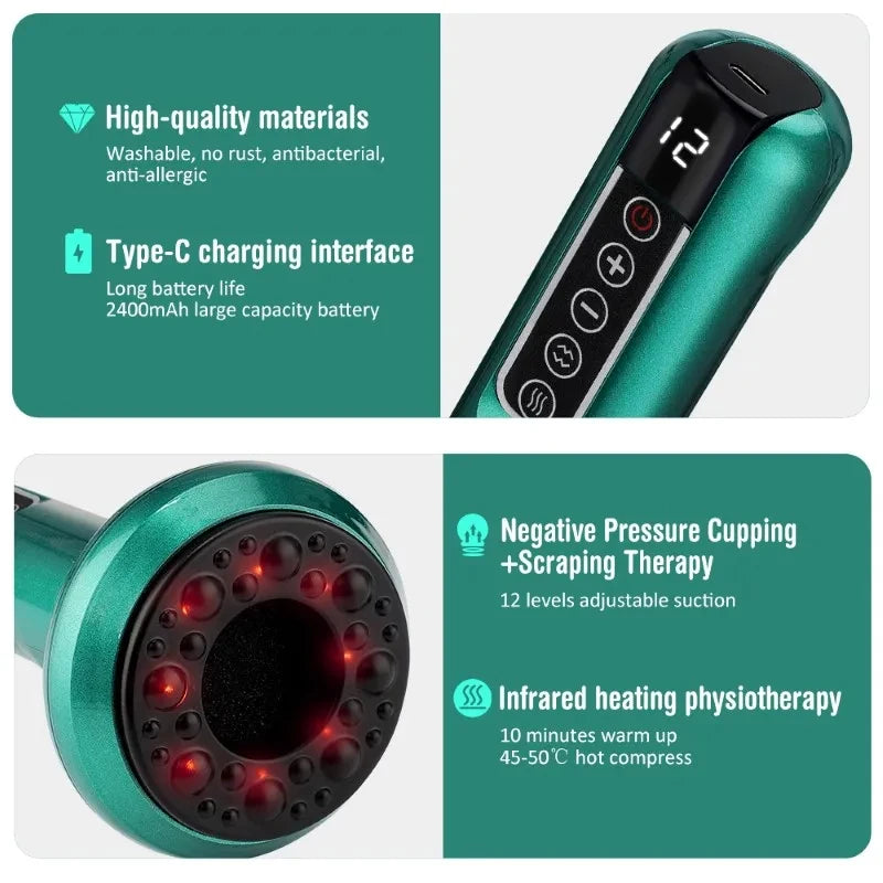 Electric Cupping Set | Medical Therapy & Massage