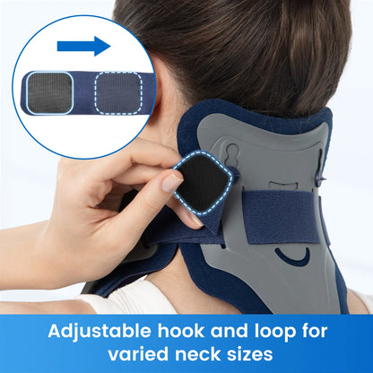 VELPEAU Neck Traction - Spine Pressure Pain Relief - Back View | Alpha Medical Care
