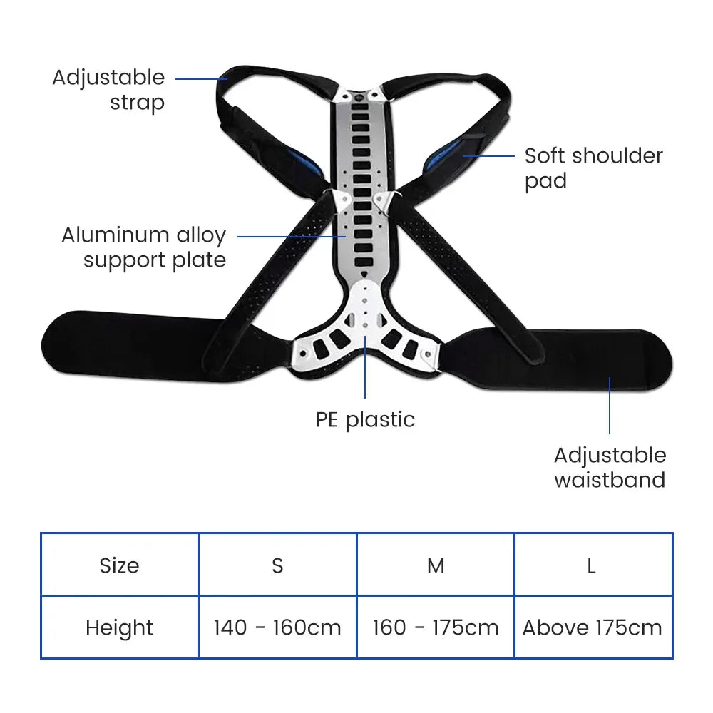 Posture Corrector Brace | Back & Waist Support