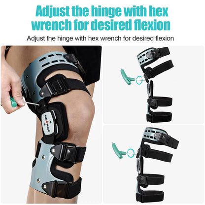 OA Unloader Brace - NEENCA Arthritis Pain Support - Back View | Alpha Medical Care