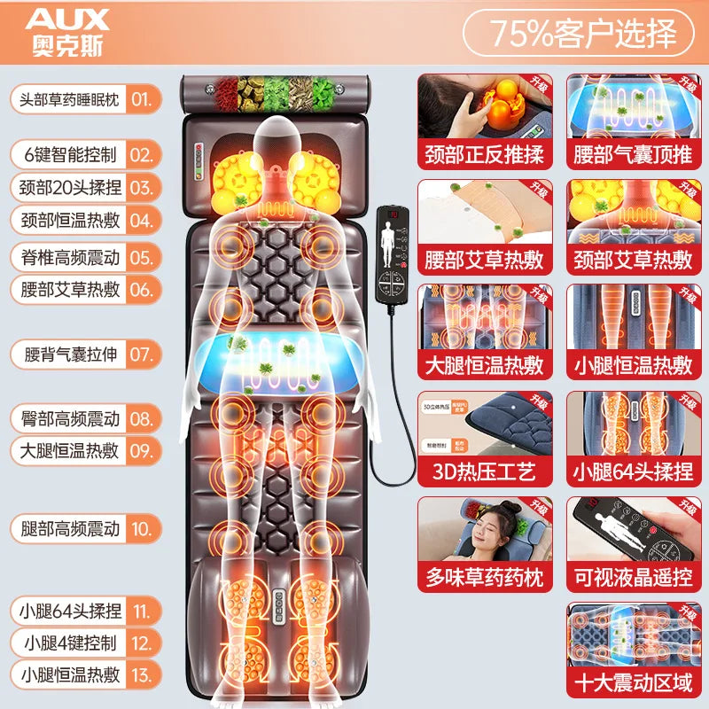 Air Massage Cushion | Electric Kneading Chair Pad - view 28