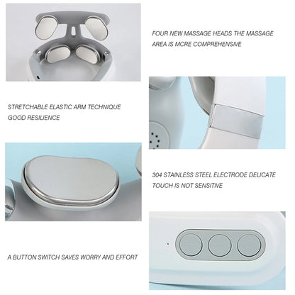 Neck Massage Machine - 4-Head Heating Protection - View 9 | Alpha Medical Care