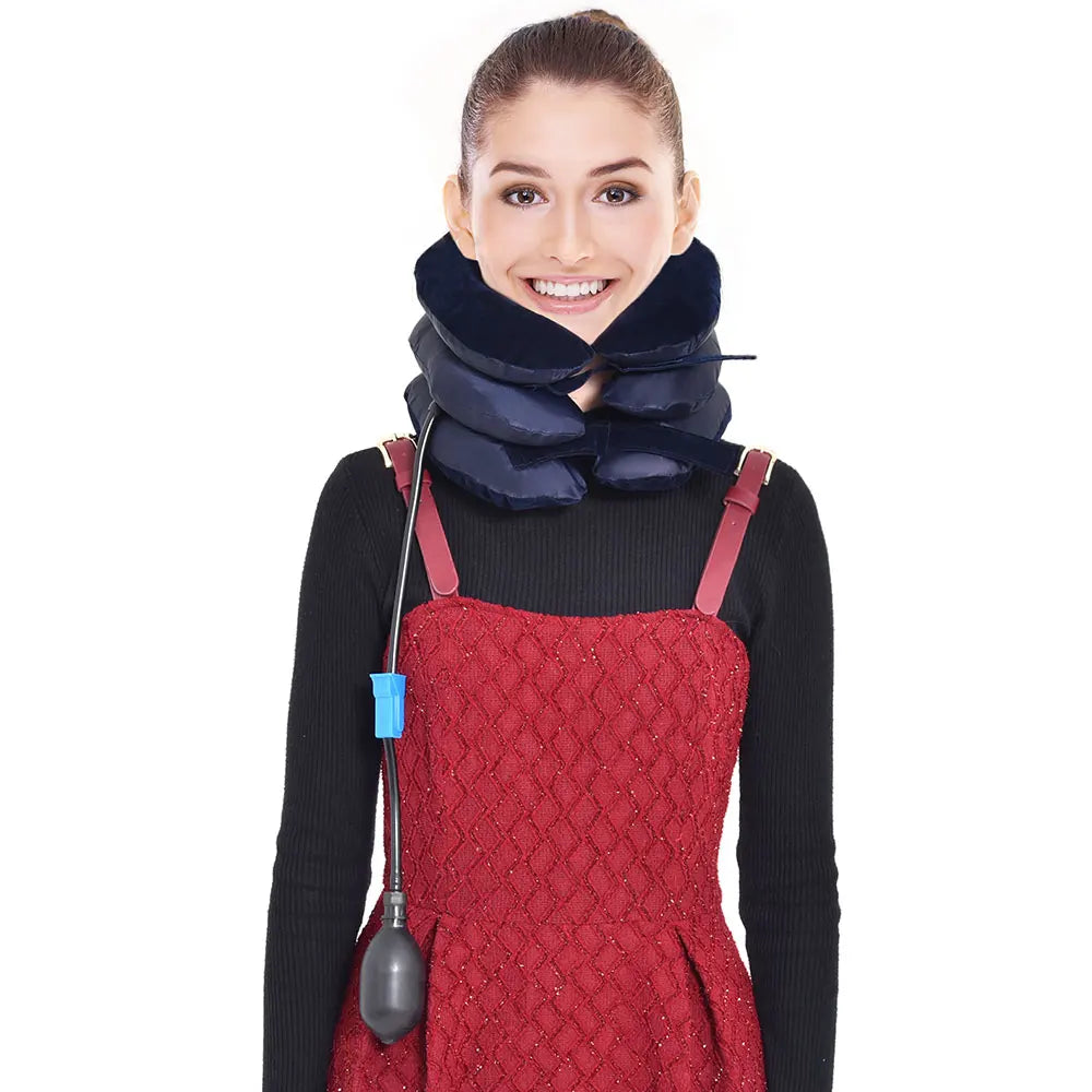 Inflatable Neck Collar - Cervical Traction Pillow - View 8 | Alpha Medical Care