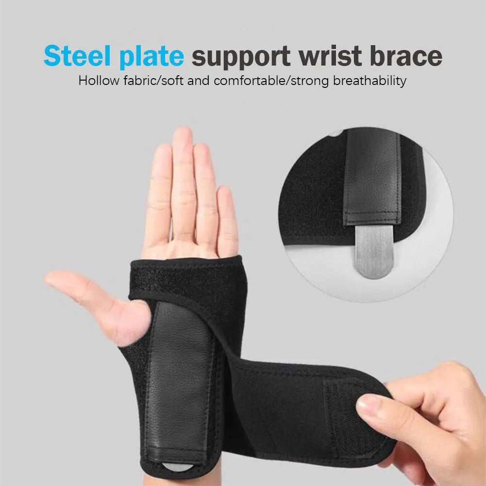 Wrist Brace Support - Carpal Tunnel & Arthritis Relief - In Use | Alpha Medical Care