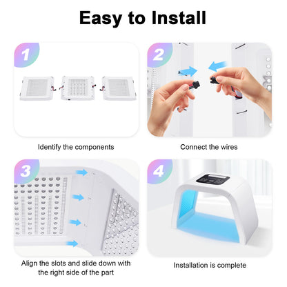 7 Color LED Light Therapy Face Mask - Anti-Aging - View 11 | Alpha Medical Care