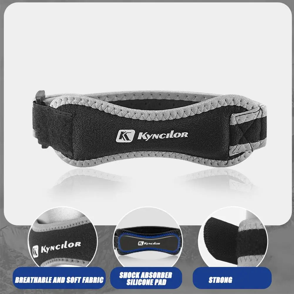 Adjustable Knee Patellar Tendon Strap - Sports Support - Back View | Alpha Medical Care