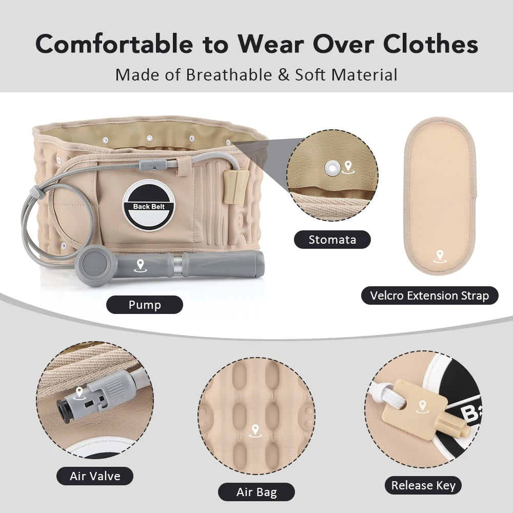 Electric Lumbar Massager - Heated Vibration Back Brace - View 27 | Alpha Medical Care