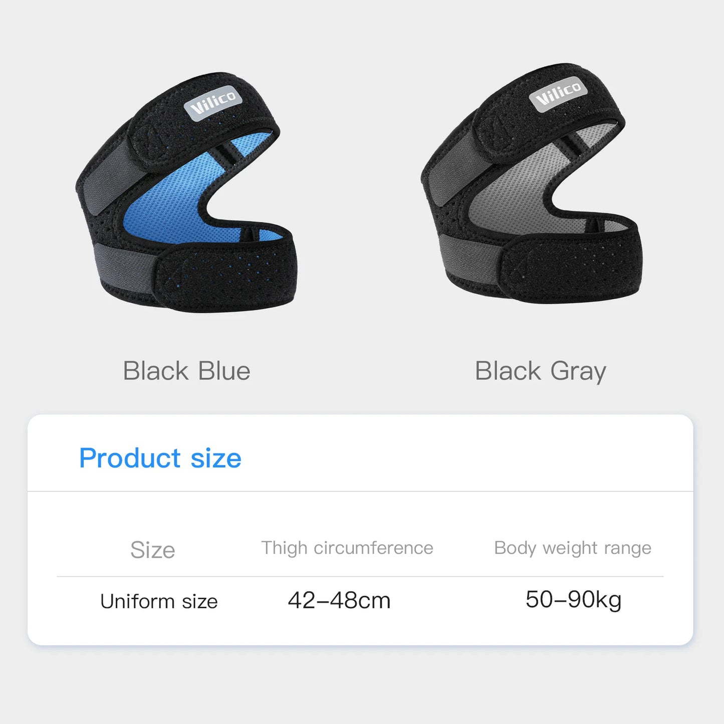 Double Patellar Knee Support Strap - Pain Relief Brace - Detail View | Alpha Medical Care