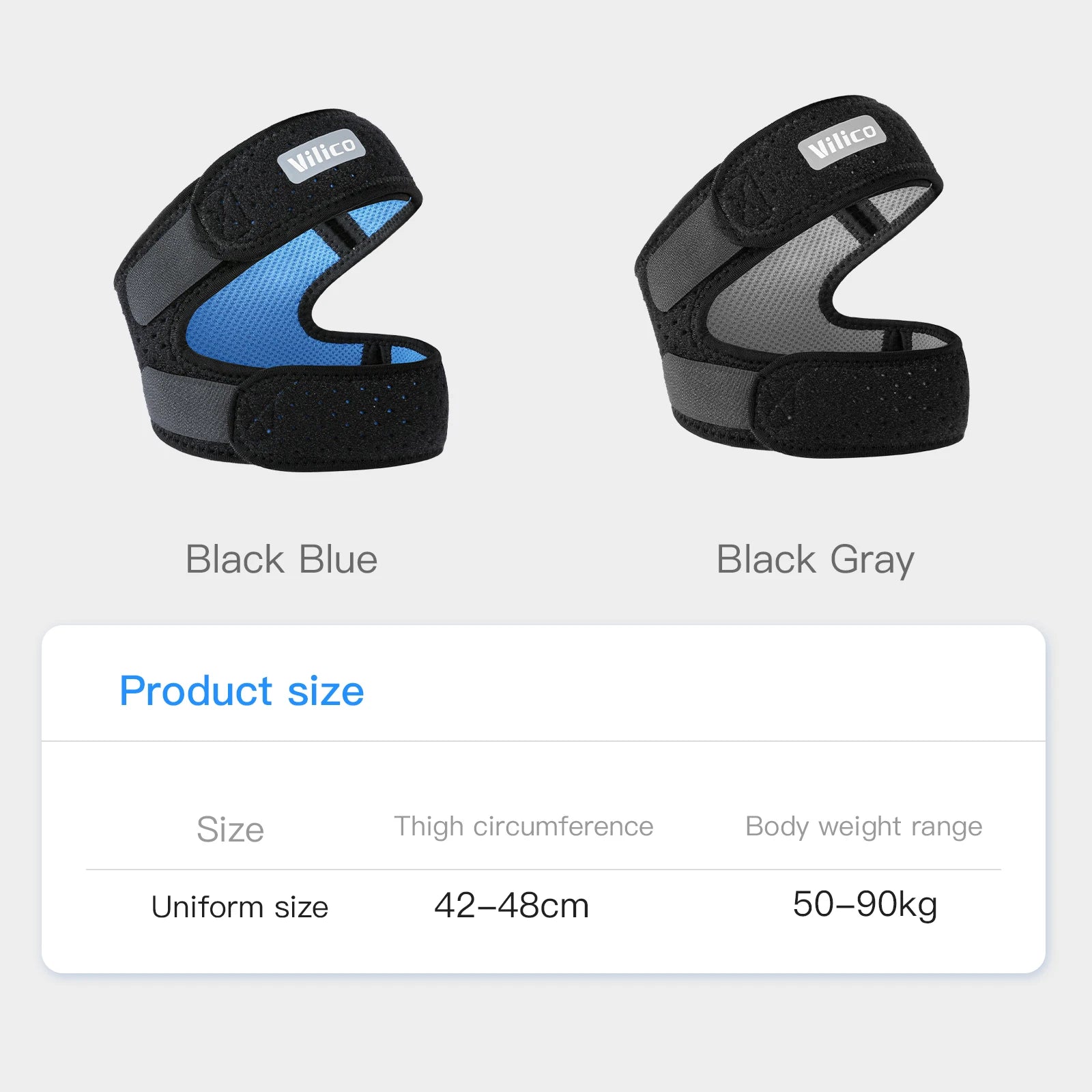 Double Patellar Knee Support Strap - Pain Relief Brace - Detail View | Alpha Medical Care