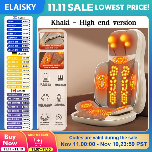 Shiatsu Massage Chair | Full Body Electric Therapy