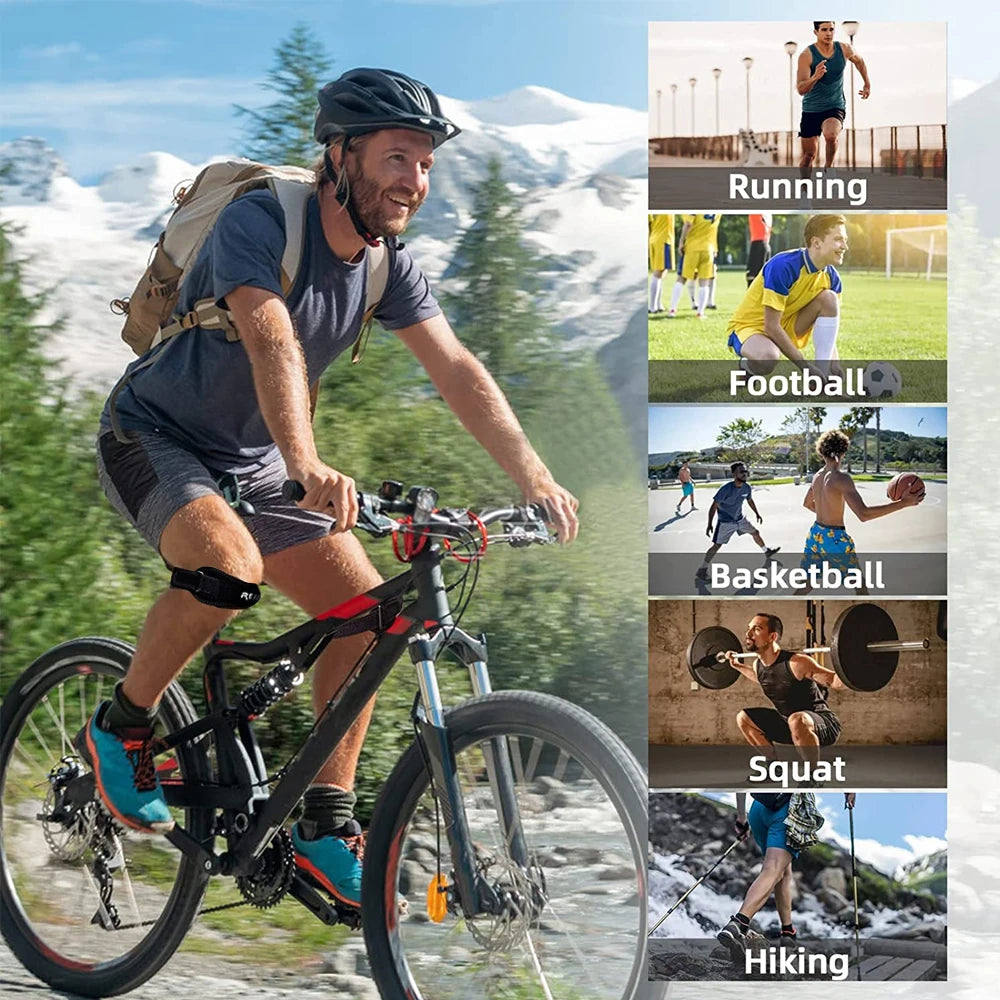 Patella Knee Tendon Strap - Sports Support & Stabilizer - Close-Up | Alpha Medical Care