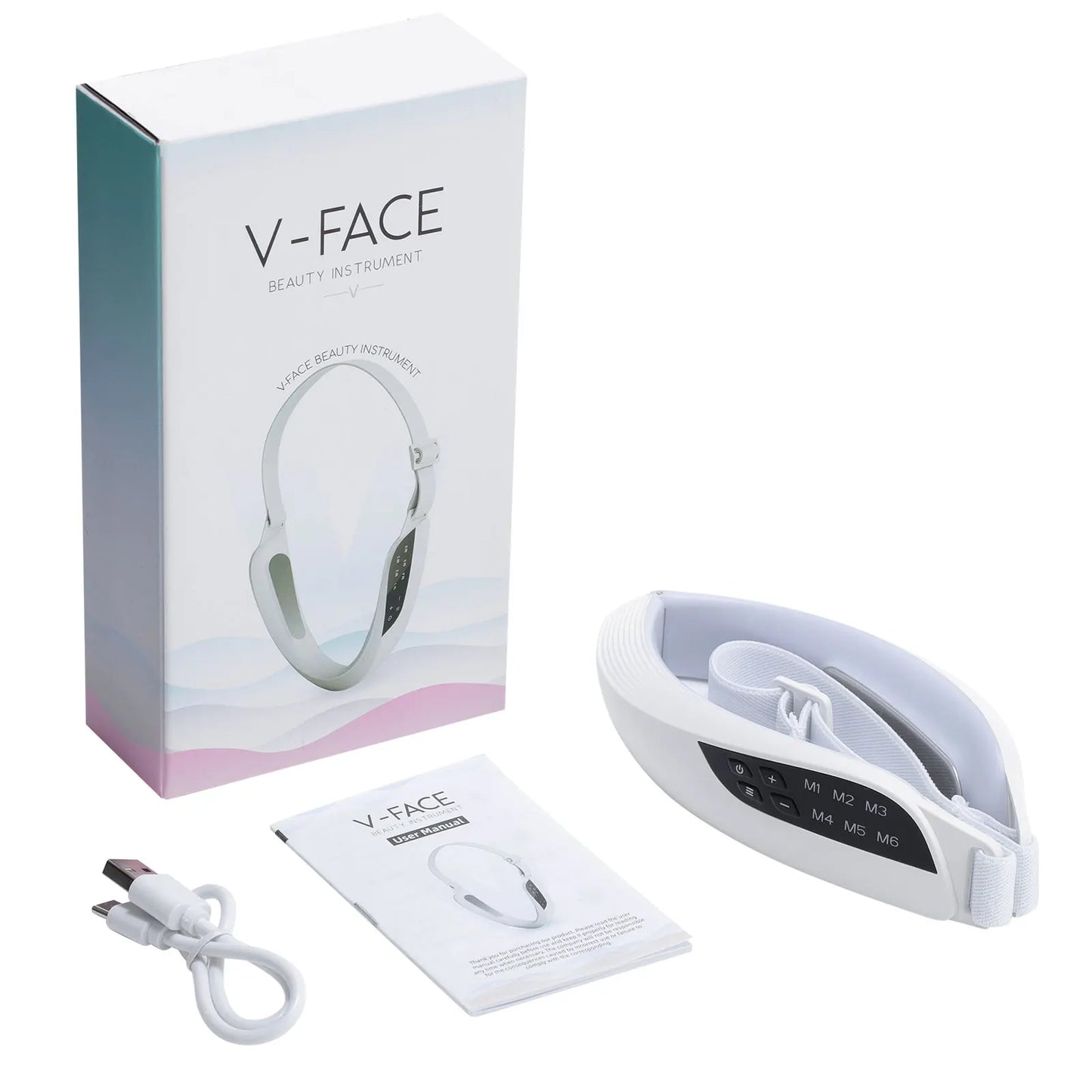 EMS V-Face Lifting Device - 6 Modes Microcurrent Massager - View 14 | Alpha Medical Care