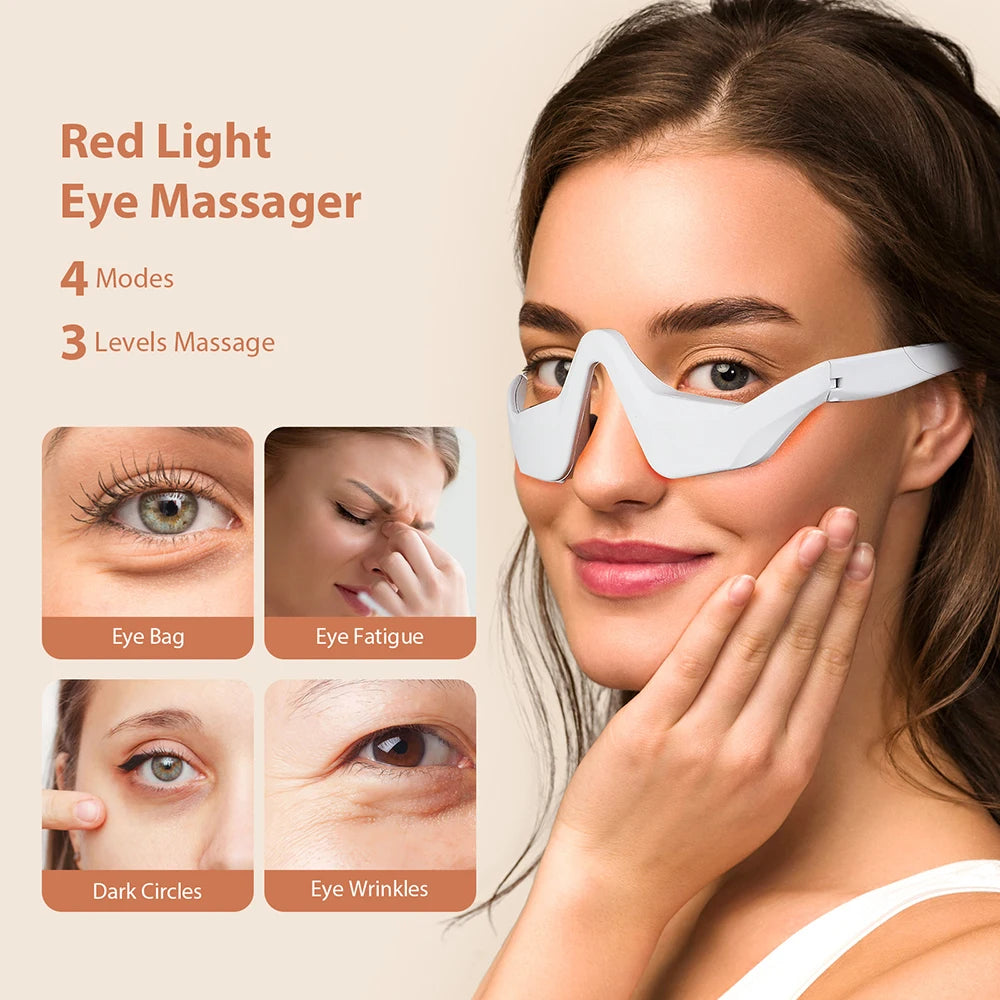 EMS Red Light Eye Massager - Dark Circles & Wrinkle Reduction - View 9 | Alpha Medical Care