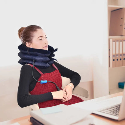 Inflatable Neck Collar - Cervical Traction Pillow - View 15 | Alpha Medical Care