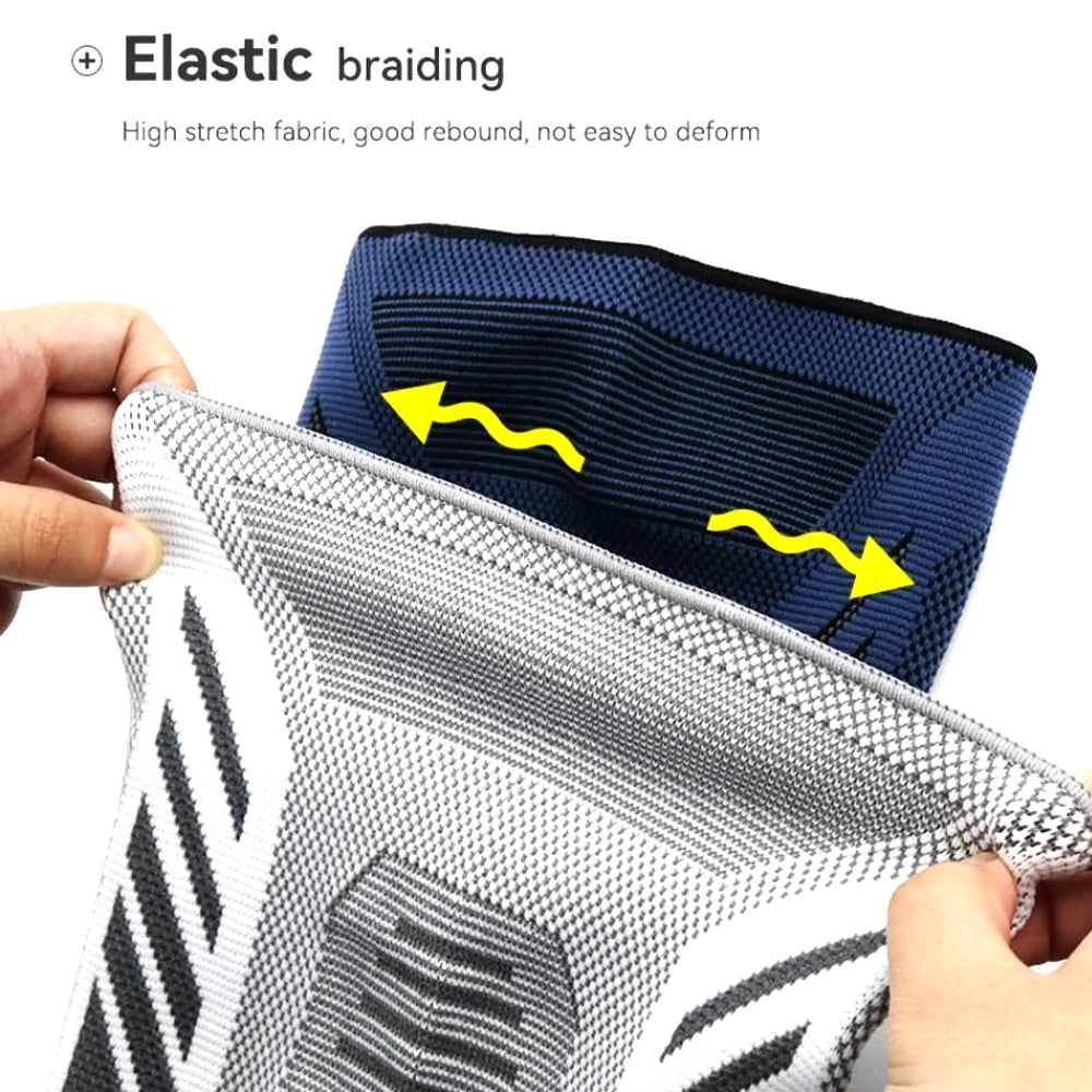 Sports Knee Pads - Pressurized Elastic Support Gym - Side View | Alpha Medical Care