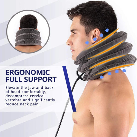 Cervical Neck Traction Device - Inflatable Home Relief - View 24 | Alpha Medical Care