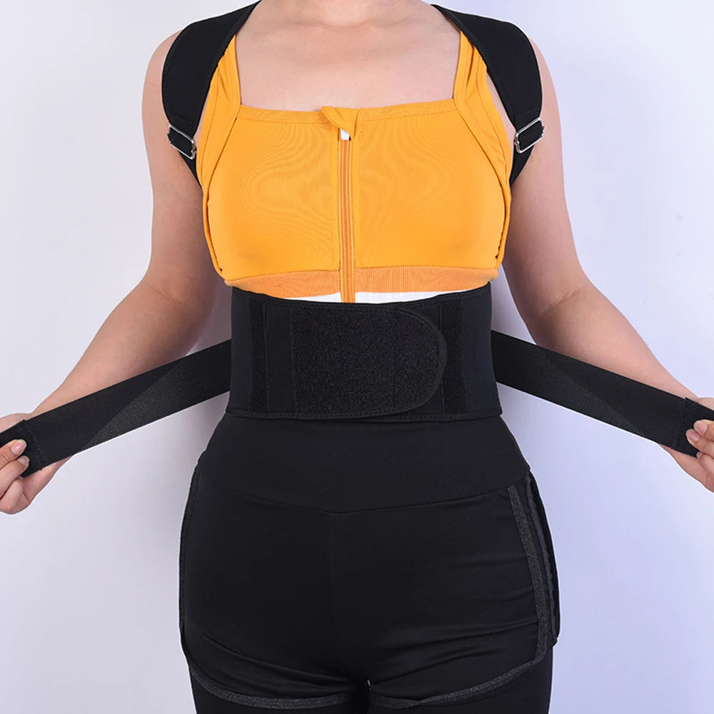 Magnetic Posture Corrector - Shoulder Orthopedic Brace - Close-Up | Alpha Medical Care