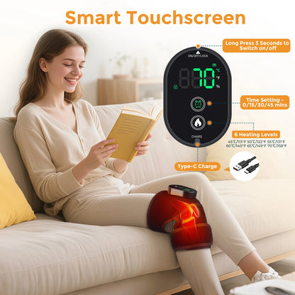 Vibration Shoulder Steamer - Heated Belt Massager - View 23 | Alpha Medical Care