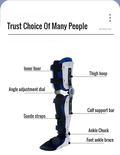 Adjustable Knee Brace - Orthopedic Leg Support & Pain Relief - View 9 | Alpha Medical Care