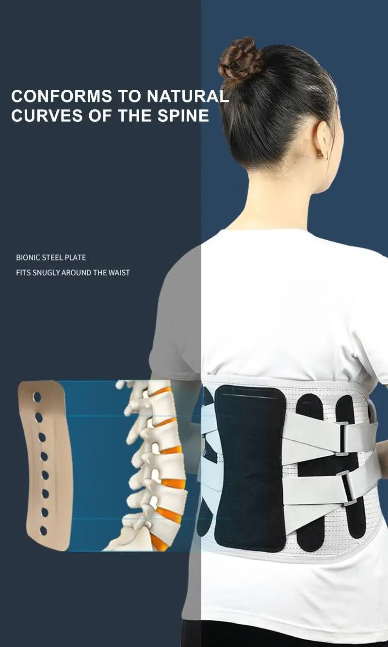 Lumbar Support Belt - Disc Herniation & Pain Relief Brace - Features | Alpha Medical Care