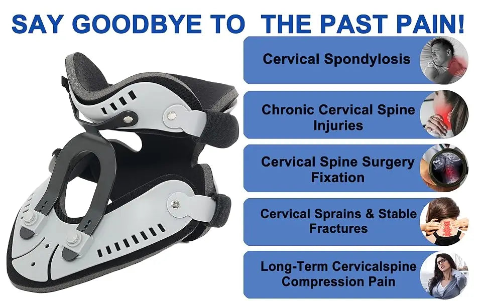 Adjustable Cervical Collar - Neck Brace Orthosis - View 10 | Alpha Medical Care