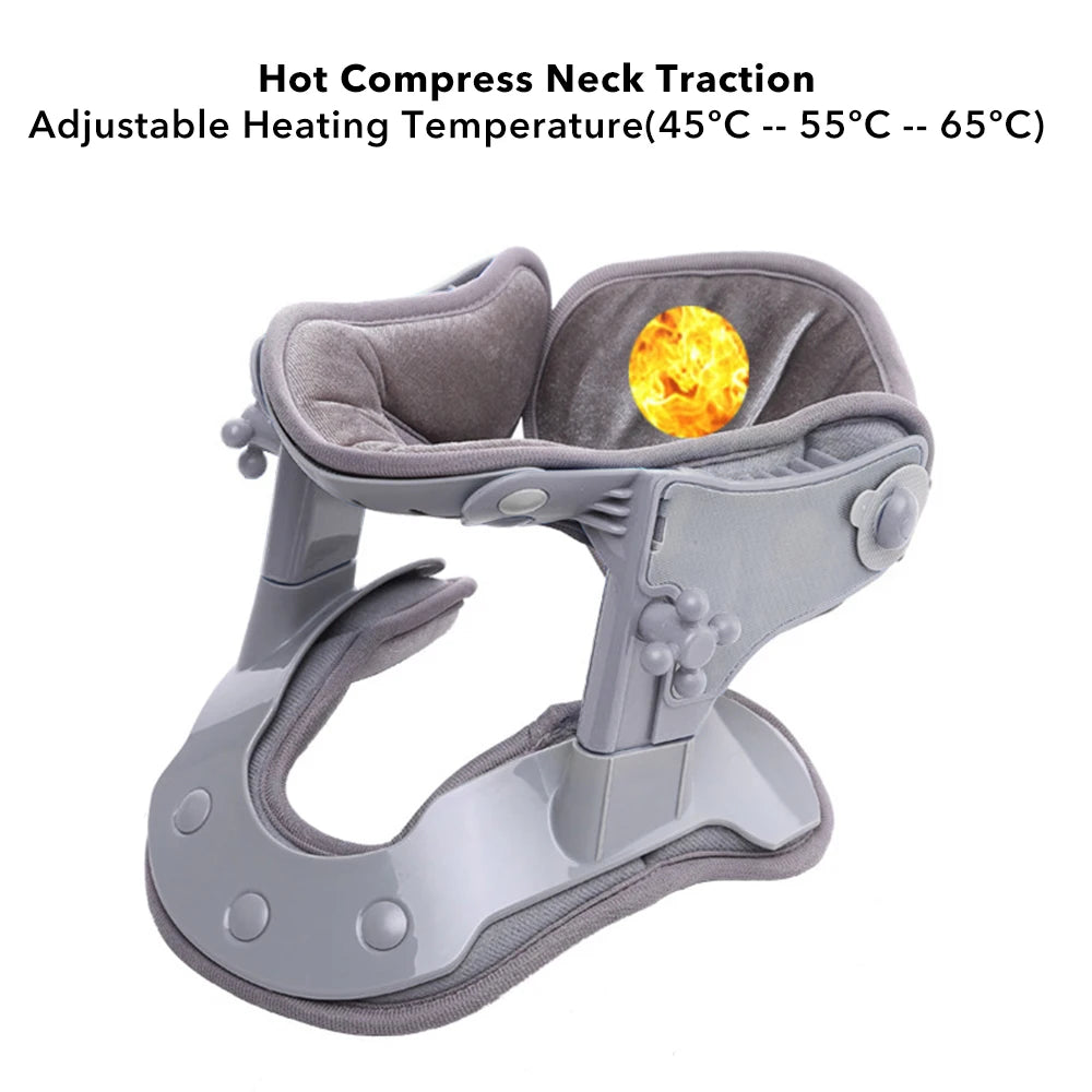 Neck Traction Device - Heating Inflatable Cervical - View 13 | Alpha Medical Care