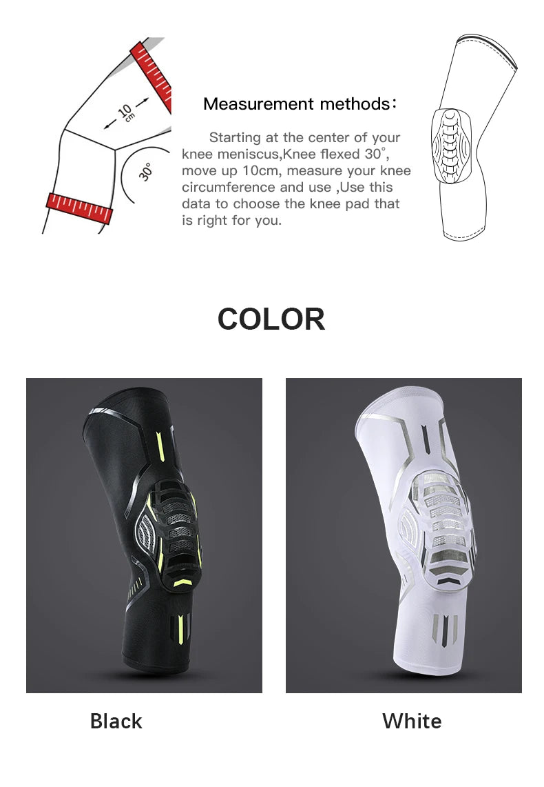 Basketball Knee Pad - Honeycomb Shock Protection - View 13 | Alpha Medical Care