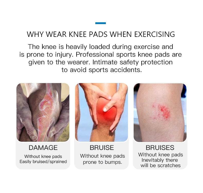 Basketball Knee Pad - Honeycomb Shock Protection - View 8 | Alpha Medical Care